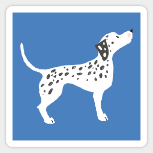 Dalmatian Dog Illustration Sticker